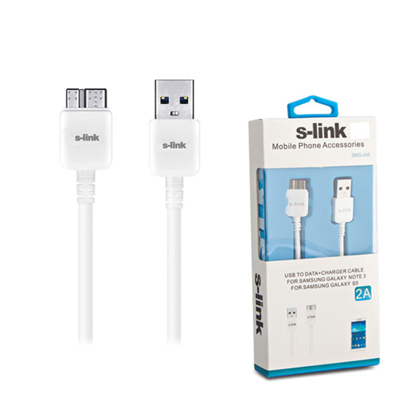 S-LINK SMG-495 NOTE3 DATA+ŞARJ KABLOSU (5271)