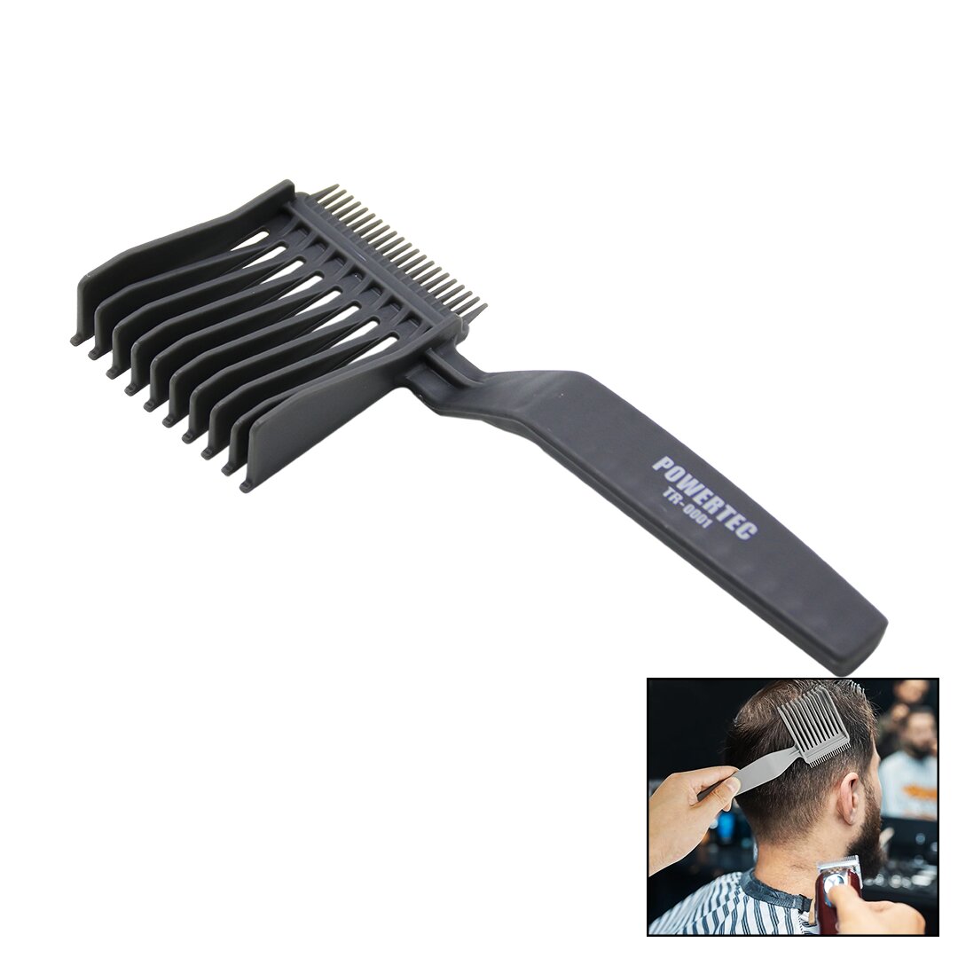 SAÇ KESİMİ ŞEKİLLENDİRİCİ TARAK PLASTİK ÇİFT TARAFLI  TR-0001 (5271)