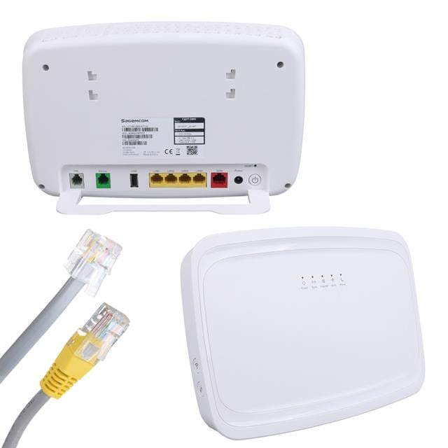 Sagemcom Fast 5366S AC1750 Wifi 5 2.4Ghz 5Ghz Dualband 4 Port Vdsl Wan Gigabit Voip Kablosuz Modem (5271) Sagemcom Fast 5366S AC1750 Wifi 5 2.4Ghz 5Ghz Dualband 4 Port Vdsl Wan Gigabit Voip Kablosuz Modem (5271)