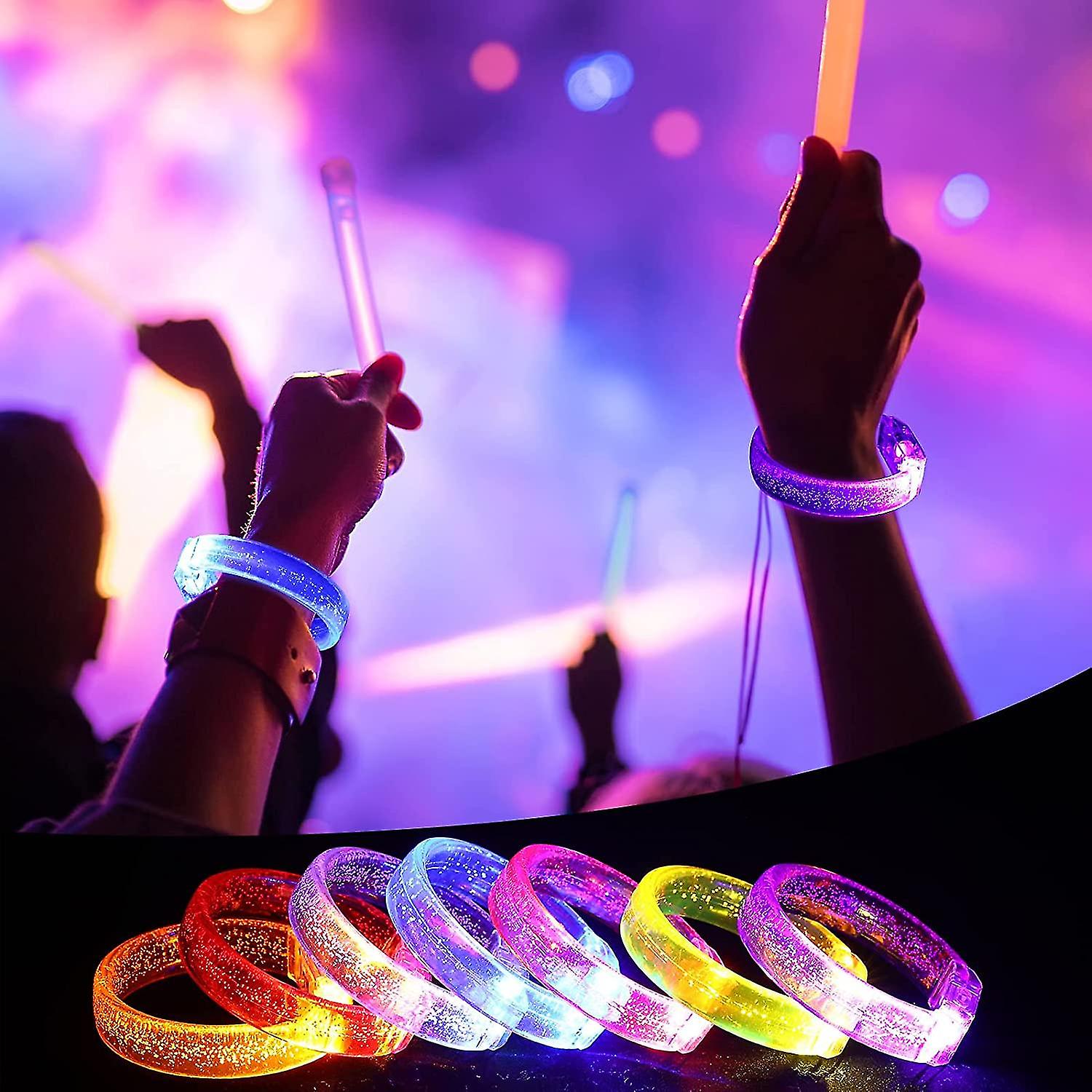 Sarı Led Işıklı Baskı Yapılabilen Pilli Bileklik Bilezik 1,5 cm Genişlik (5271) Sarı Led Işıklı Baskı Yapılabilen Pilli Bileklik Bilezik 1,5 cm Genişlik (5271)