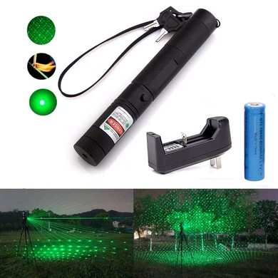 Şarjlı Yeşil Lazer Pointer 100 Mw (5271) Şarjlı Yeşil Lazer Pointer 100 Mw (5271)