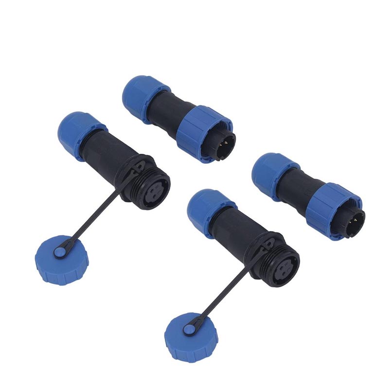 SD16 SU GEÇİRMEZ 2 PİN ERKEK-DİŞİ 16 MM KONNEKTÖR TAKIMI (5271)