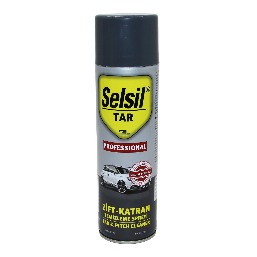 SELSİL TAR ZİFT - KATRAN TEMİZLEME SPREY 500ML KİR - YAĞ (5271)