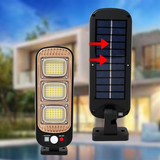 Sensörlü Güneş Enerjisi İle Şarj Olabilen Duvara Monte Solar Aydınlatma  GL-84069 (5271)