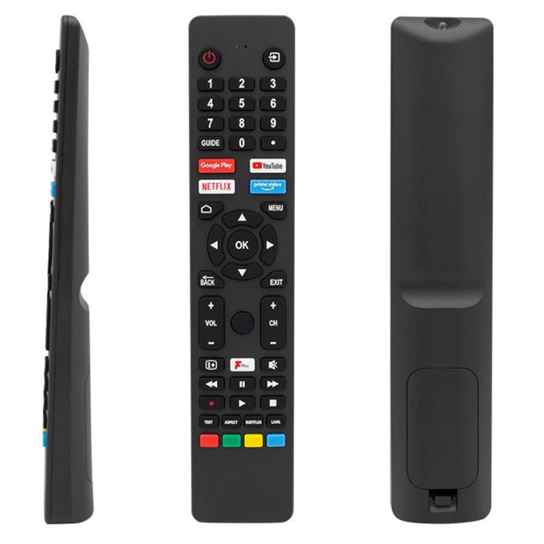 SES KOMUTSUZ JVC RM-C3250 NETFLIX-PRIME VIDEO-GOOGLE PLAY-YOUTUBE TUŞLU LCD LED TV KUMANDA (5271)