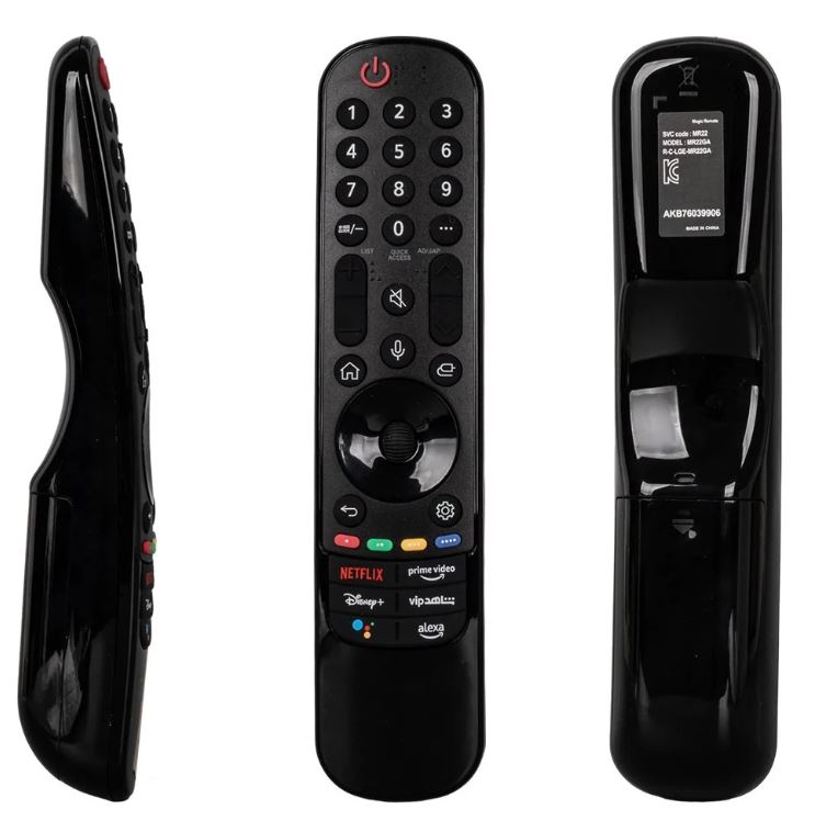 SES KOMUTSUZ LG AKB76039906 NETFLIX - PRIME VIDEO - SHAHID VIP - ALEXA TUŞLU LCD LED TV KUMANDA (5271)