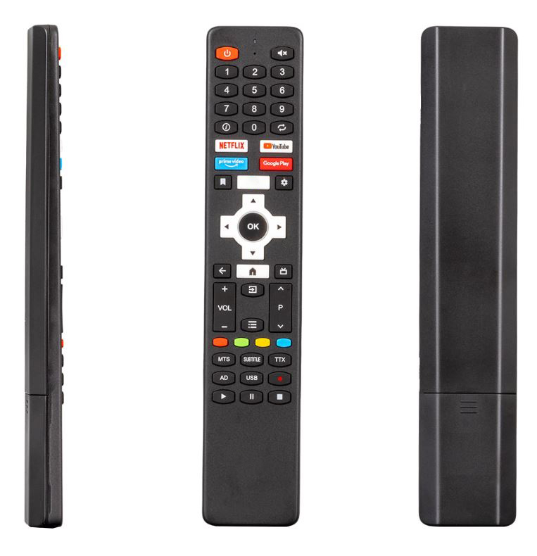 SES KOMUTSUZ NEXT * VİVAX * CONTI NETFLIX-YOUTUBE-PRİMEVİDEO GOOGLE PLAY TUŞLU ANDROİD  LCD-LED TV KUMANDASI (5271)