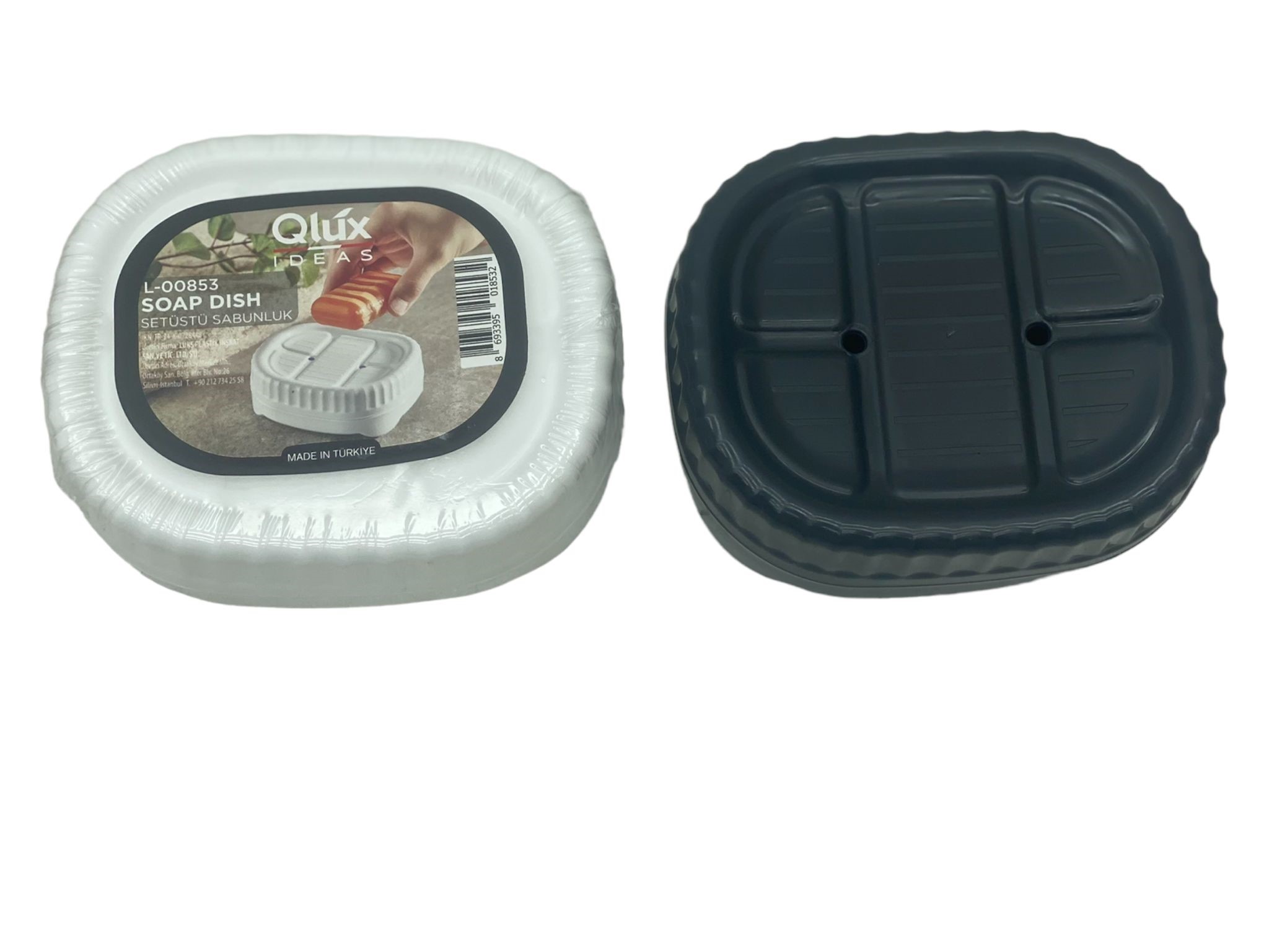 SET ÜSTÜ KATI SABUNLUK KAPAKLI PLASTİK (5271)