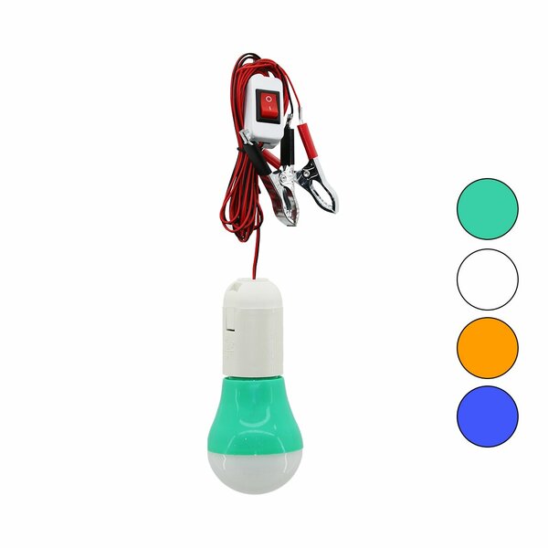 SEYYAR - LED LAMBA AKÜ TAKVİYE KABLOLU= 4MT 12V - 5W (5271)