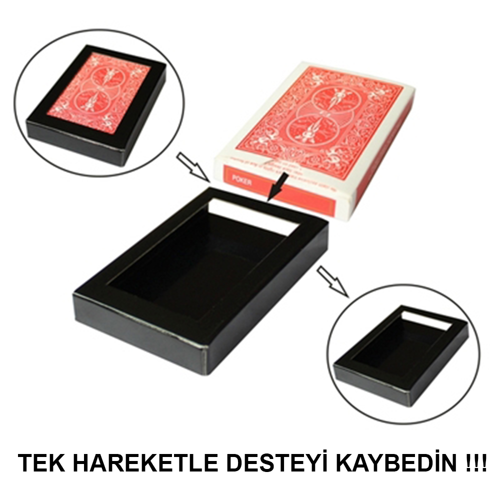 Sihirli Kaybolan Deste Oyun Kağıdı İlizyon Oyunu Kaybolan Kart (5271)