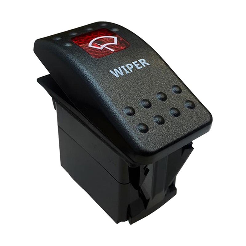 SİLECEK IŞIKLI 3P ON-OFF 12-24V MARIN SWITCH (IC-134M-S12) (5271)