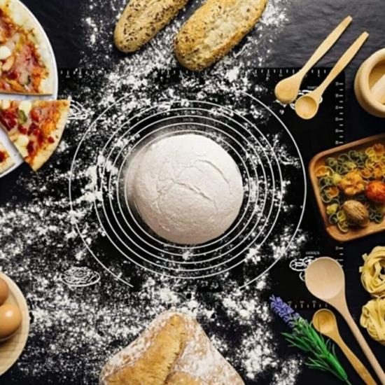 Silikon Çok Amaçlı Geniş Hamur Matı Hamur Açma Matı 40*50 cm (5271) Silikon Çok Amaçlı Geniş Hamur Matı Hamur Açma Matı 40*50 cm (5271)