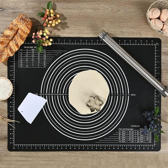Silikon Çok Amaçlı Geniş Hamur Matı Hamur Açma Matı 40*50 cm (5271) Silikon Çok Amaçlı Geniş Hamur Matı Hamur Açma Matı 40*50 cm (5271)