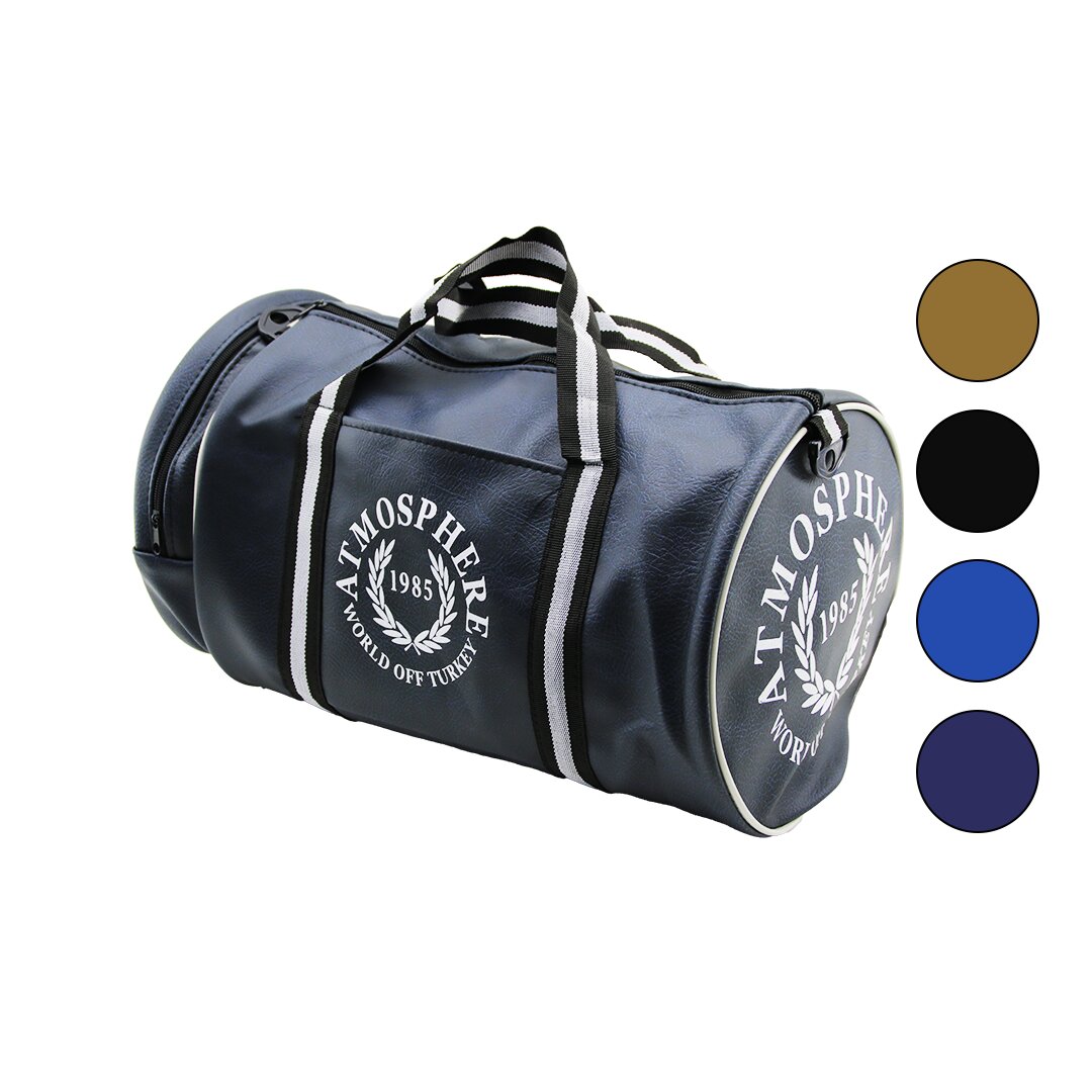 SİLİNDİR ÇANTA TEK FERMUARLI  TEK YAN CEPLİ  ÇAP: 26CM - UZUNLUK: 47CM (5271)