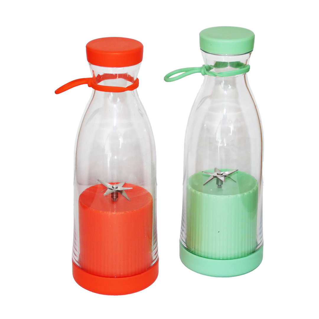 ŞİŞE MODELİ TAŞINABİLİR USB ŞARJLI BLENDER 40W - 420ML (5271)