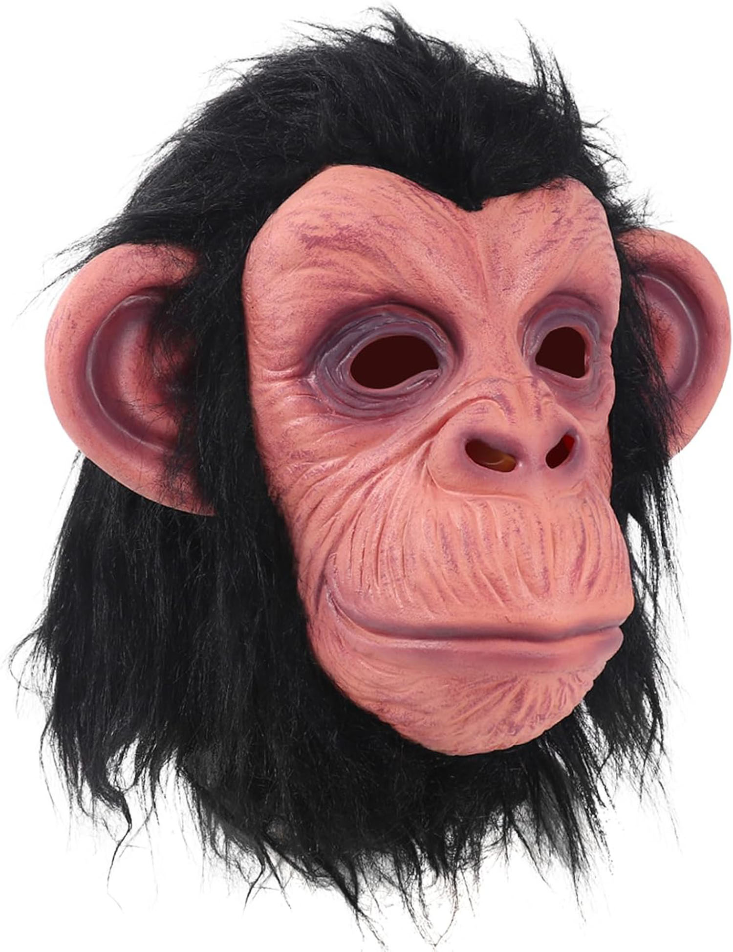 Siyah Saçlı Kafaya Tam Geçmeli Lateks Şempanze Maskesi - Lateks Maymun Orangutan Goril Maske Et Maske (5271) Siyah Saçlı Kafaya Tam Geçmeli Lateks Şempanze Maskesi - Lateks Maymun Orangutan Goril Maske Et Maske (5271)