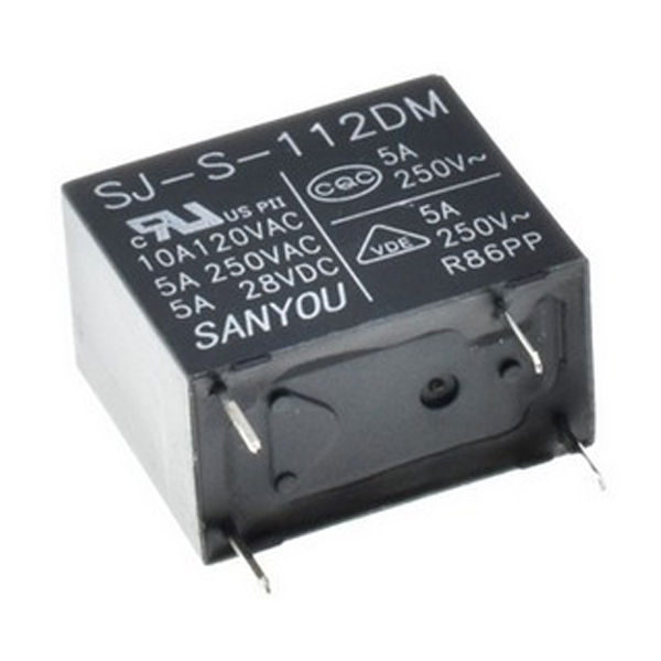 SJ-S-112DM 4 BACAK 5A 25OVAC RÖLE (5271)