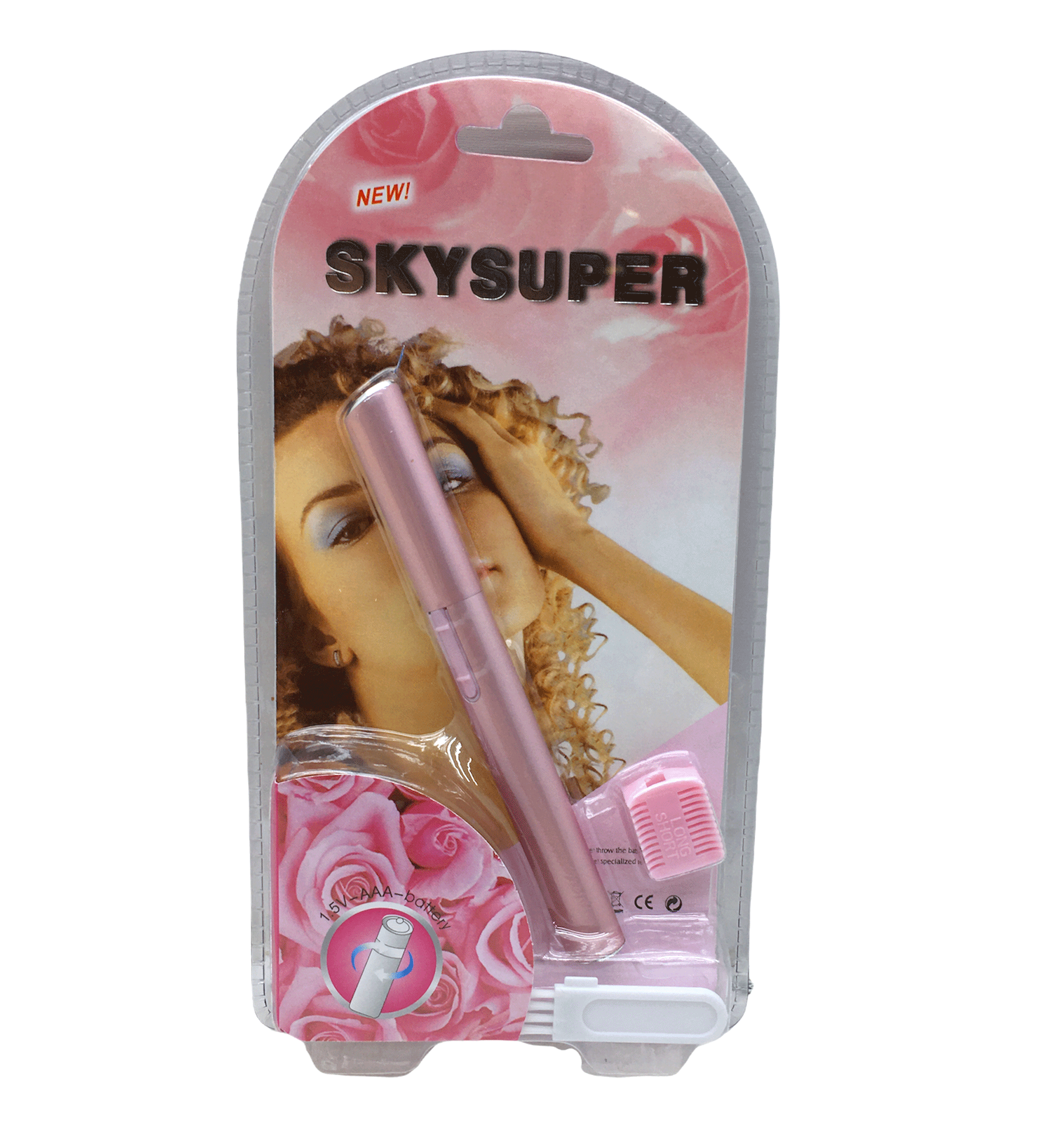 SKYSUPER PEMBE PİLLİ YANAK KIL ALMA MAKİNASI (5271)