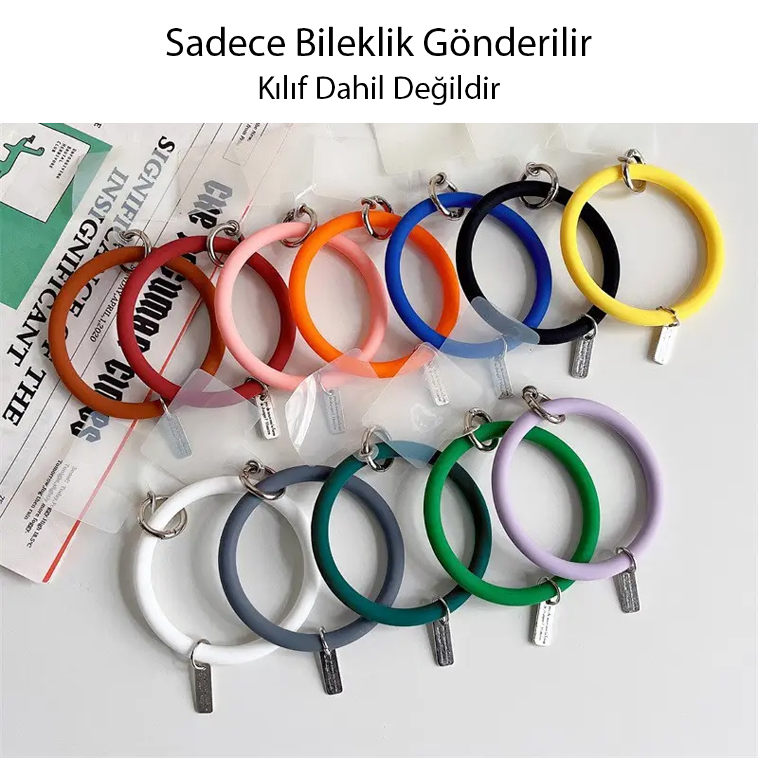 SLİKON TELEFON TUTUCU BİLEKLİK (5271)
