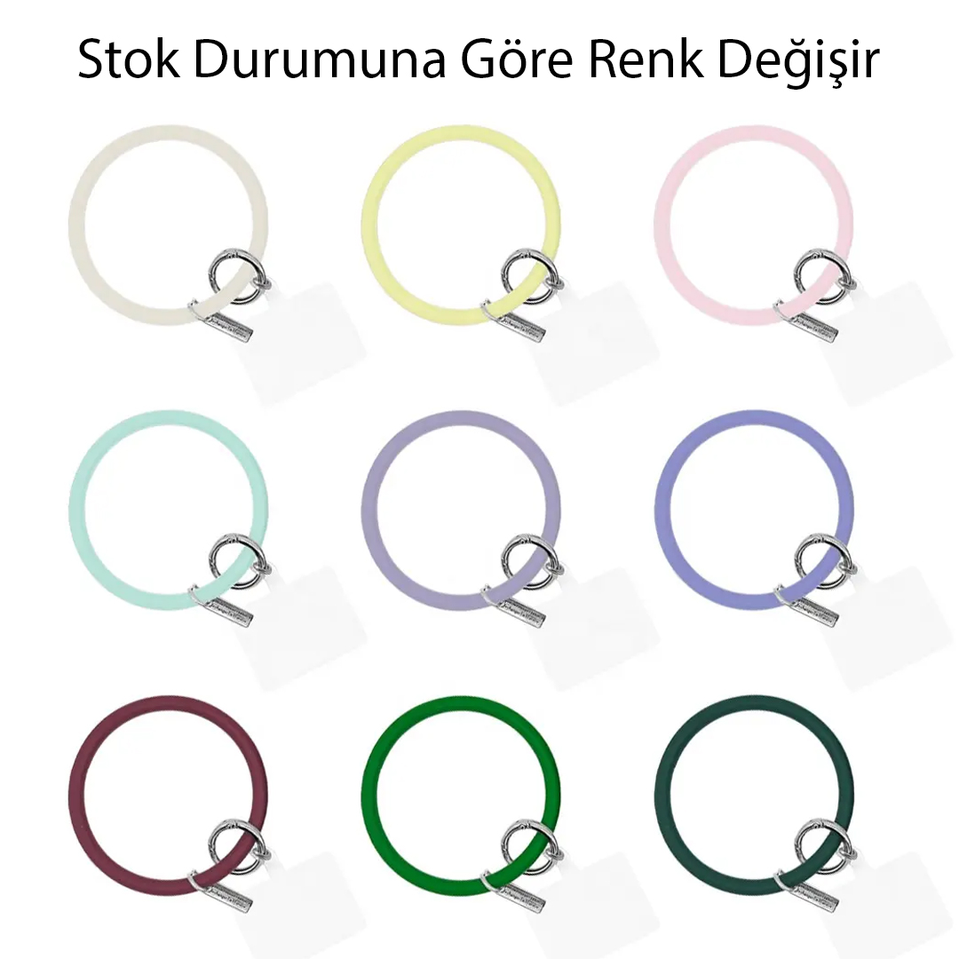 SLİKON TELEFON TUTUCU BİLEKLİK (5271) SLİKON TELEFON TUTUCU BİLEKLİK (5271)
