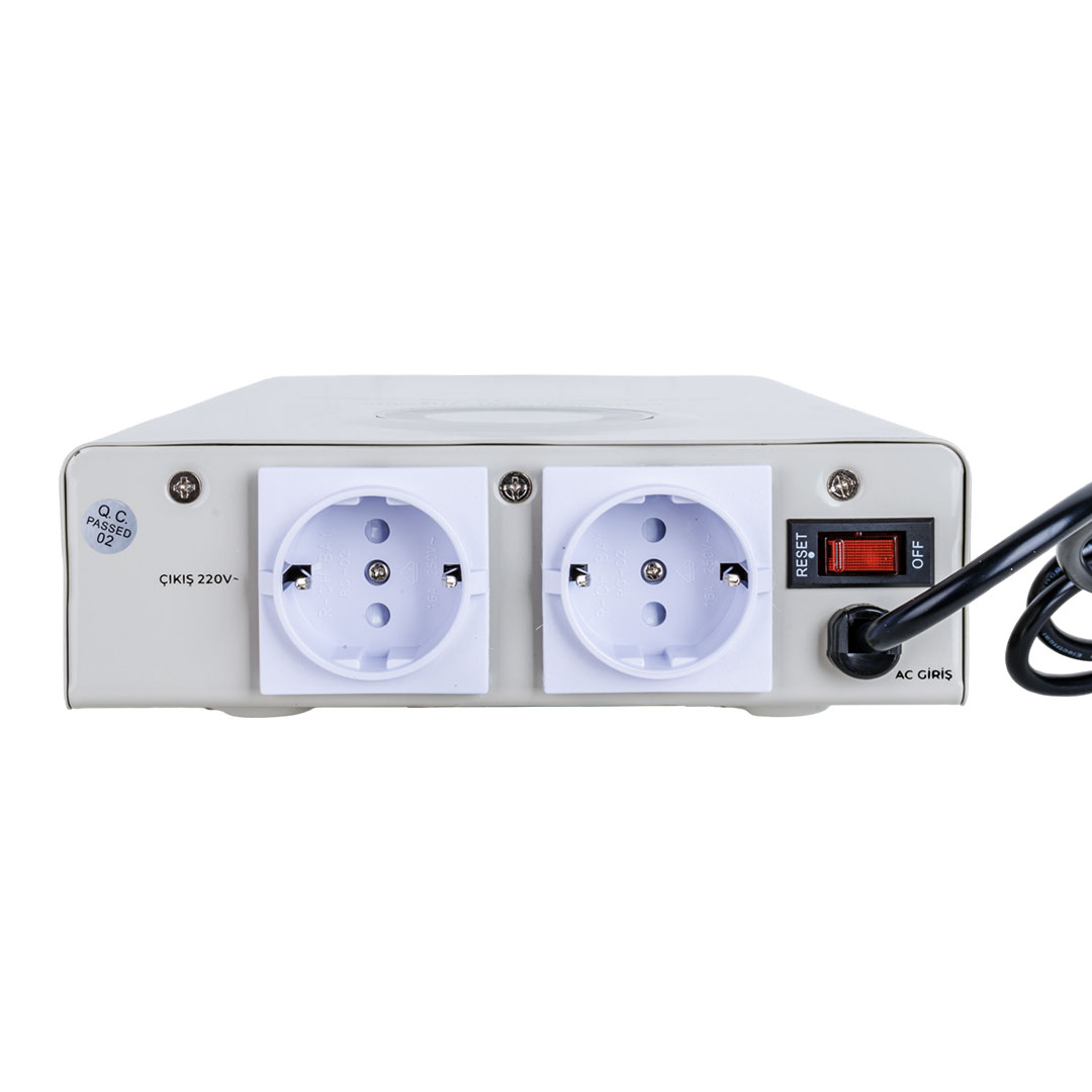 SLIM-2000 OTOMATİK 1200 WATT 2000VA VOLTAJ REGÜLATÖRÜ (5271)