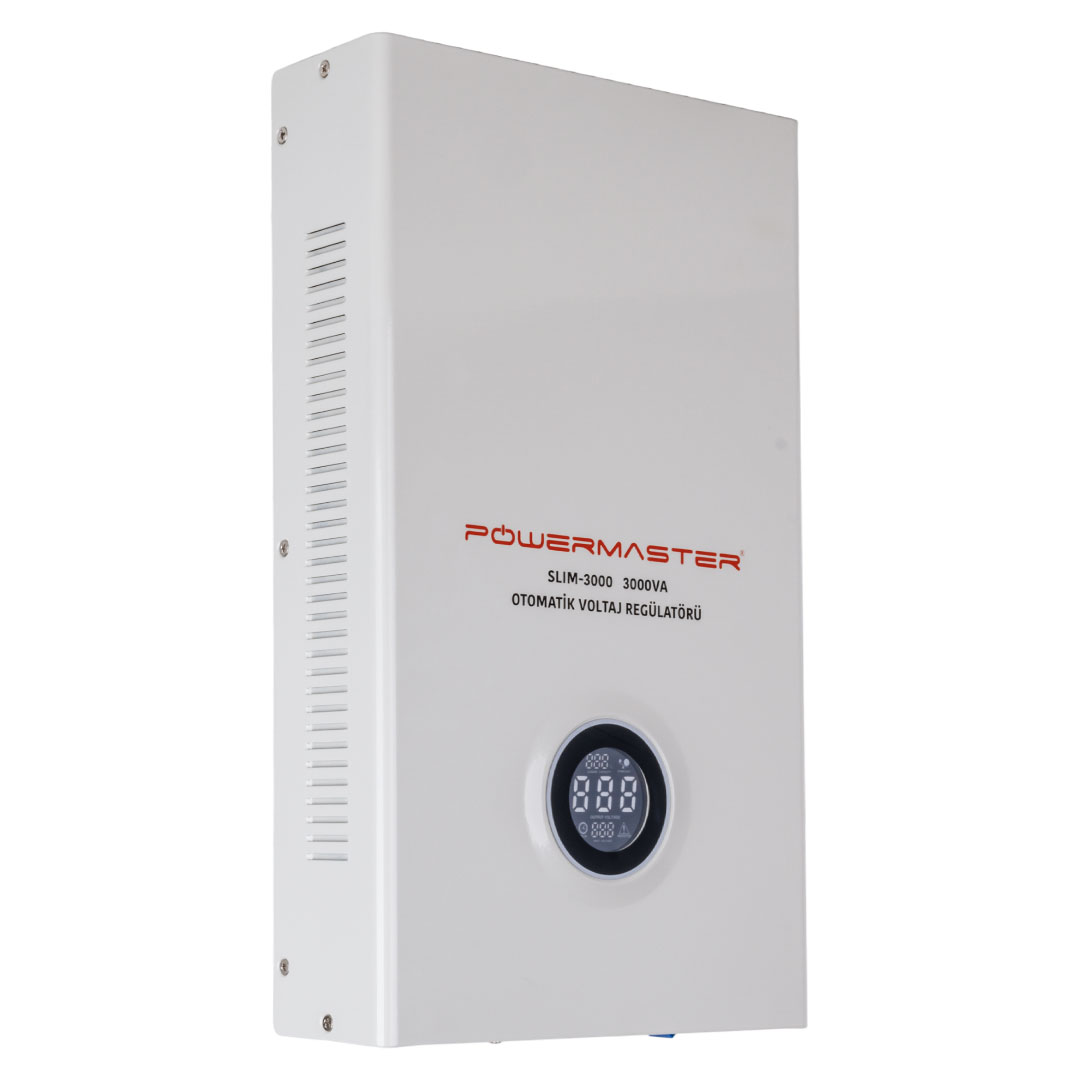 SLIM-3000 OTOMATİK 1800 WATT 3000VA VOLTAJ REGÜLATÖRÜ (5271)