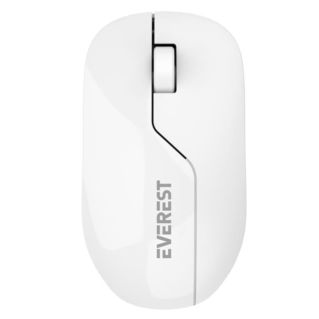 SMW-973 USB Beyaz 2.4Ghz 1200DPI Kablosuz Optik Mouse 5 Metre Menzilli (5271)