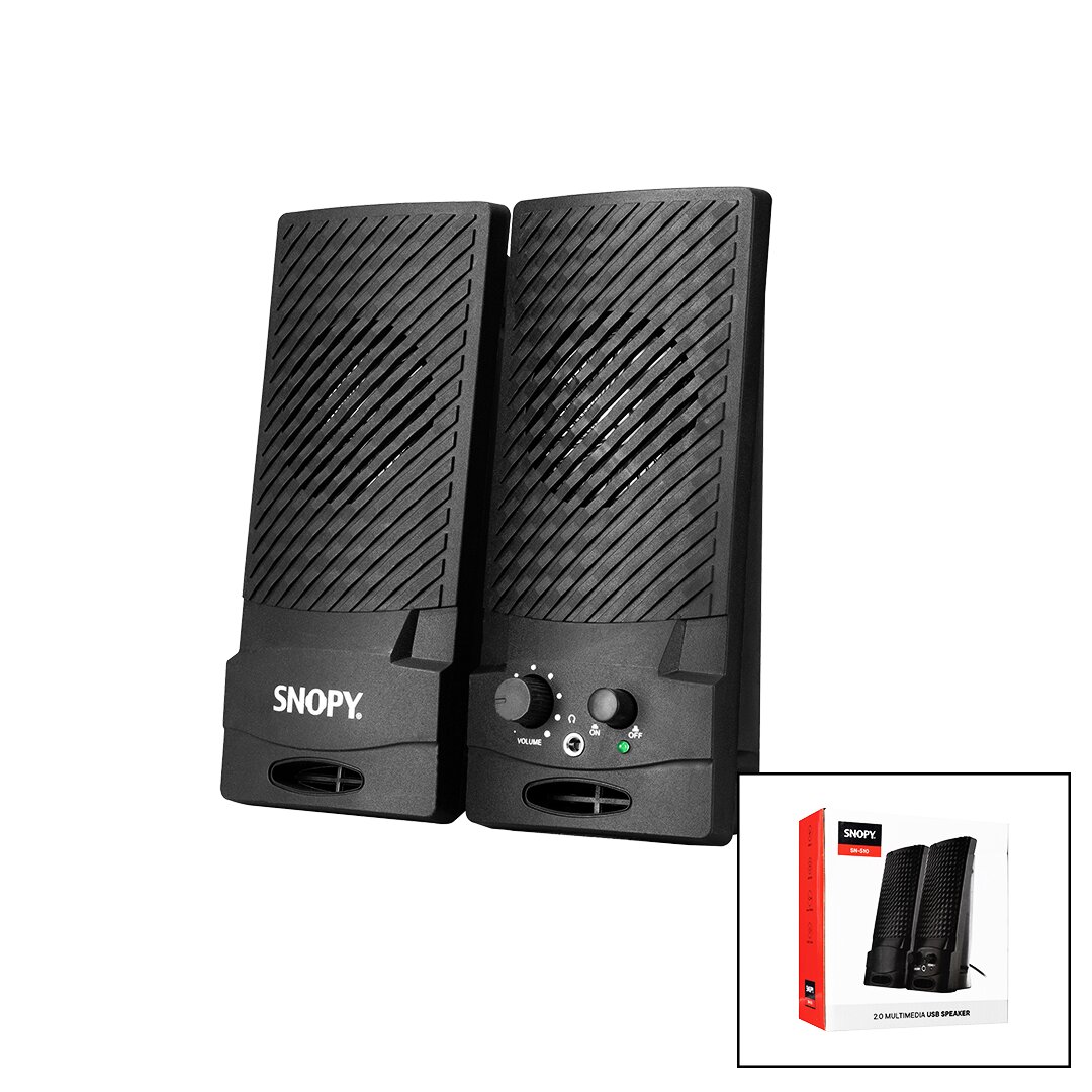 SNOPY SN-510 USB 2.0 MULTİMEDYA 1+1 HOPARLÖR SPEAKER SET 4W (5271)