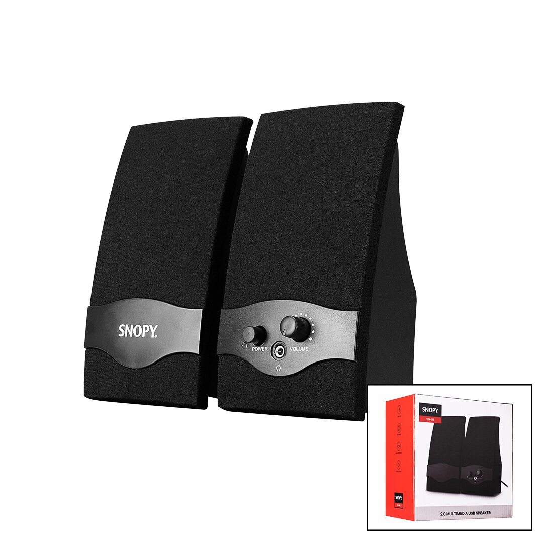 SNOPY SN-84 USB 2.0 MULTİMEDYA 1+1 HOPARLÖR SPEAKAER SET 4W (5271)