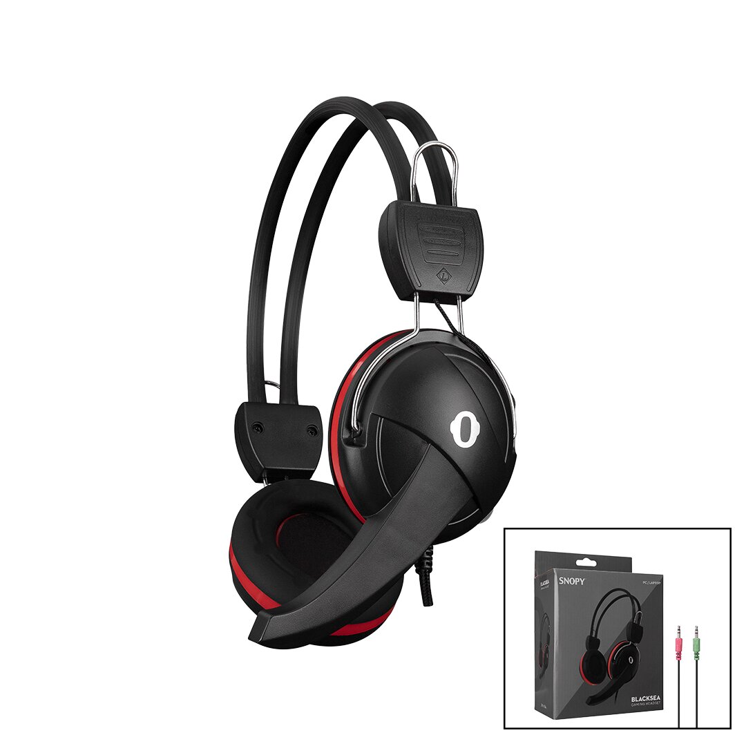 SNOPY SN-88A GAMİNG OYUNCU KULAKLIK YANDAN MİKROFON  1.8MT İPLİ KABLO (5271)