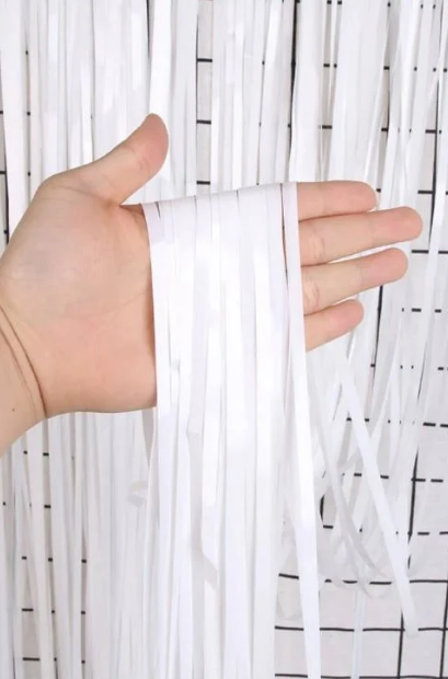 Soft Beyaz Renk Duvar ve Kapı Perdesi 90x200 cm (5271)