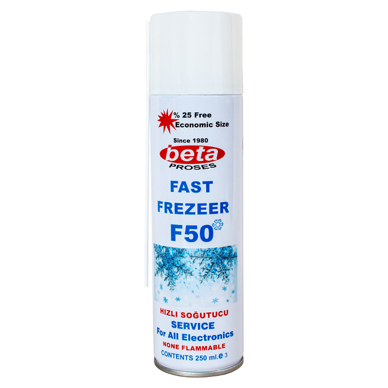 SOĞUTUCU SPREY BETA F-50 FAST FREZEER 200 ML KT-50 (5271)