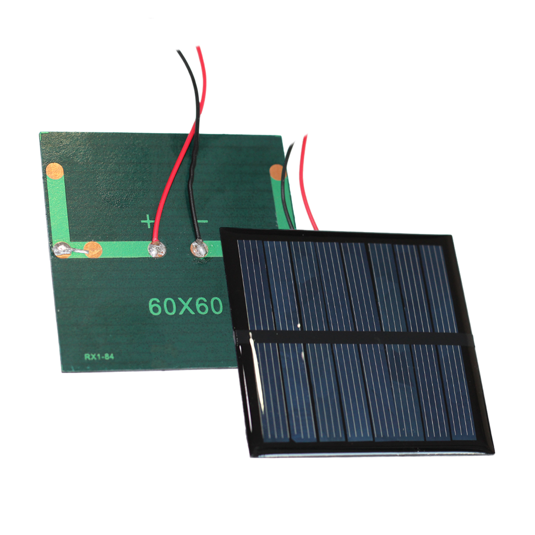 SOLAR GÜNEŞ PANELİ 60 X 60 MM 4.2 VOLT 0.6 WATT (ÖĞRENCİLER İÇİN) (5271)