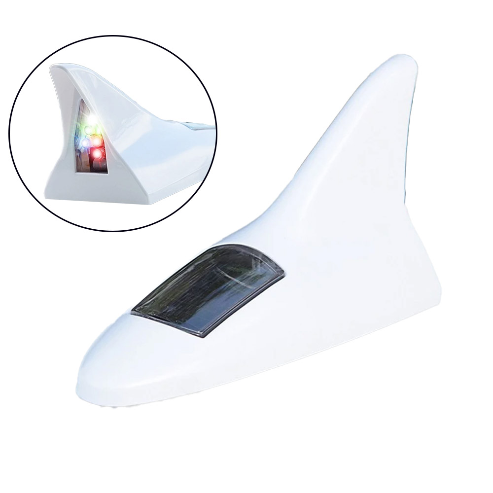 SOLAR LED IŞIKLI SHARK OTO ANTEN LAMBASI (5271)