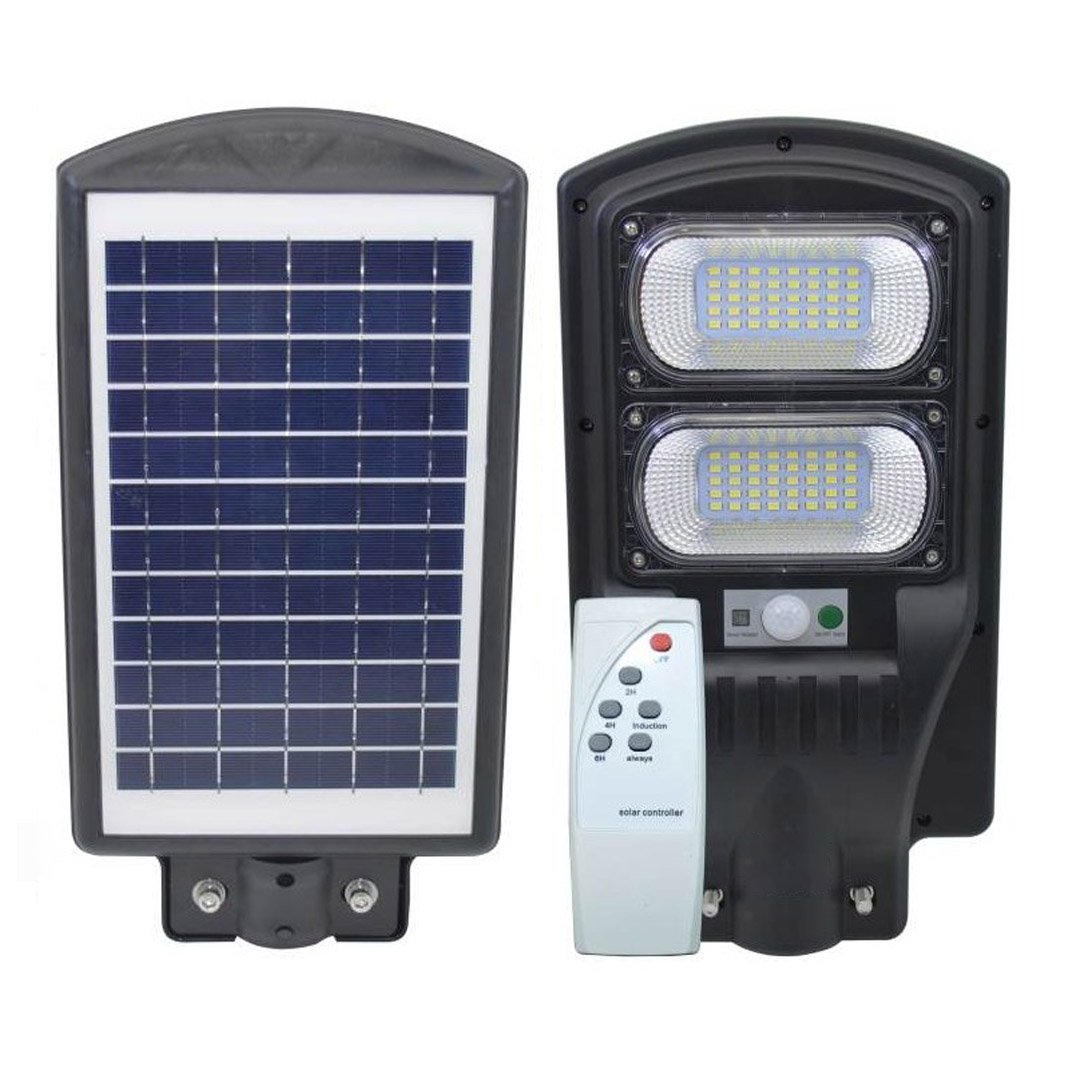 SOLAR LEDLİ KUMANDALI 100 WATT SOKAK LAMBASI (AYAĞI UNUTMA) (5271)