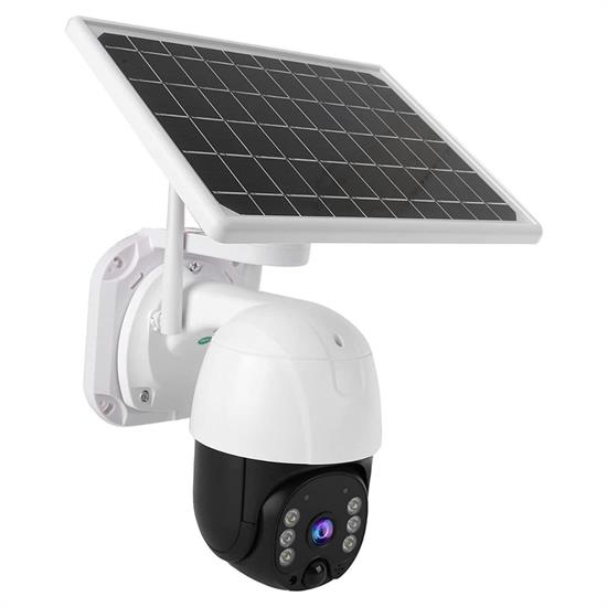 Solar Panelli Su Geçirmez Gece Görüş Destekli Wifi Bağlantılı Güvenlik Kamerası (5271)