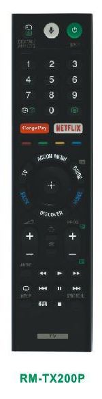 SONY RMF-TX200P NETFLIX-GOOGLE PLAY TUŞLU SES KOMUTLU TV KUMANDA (5271)