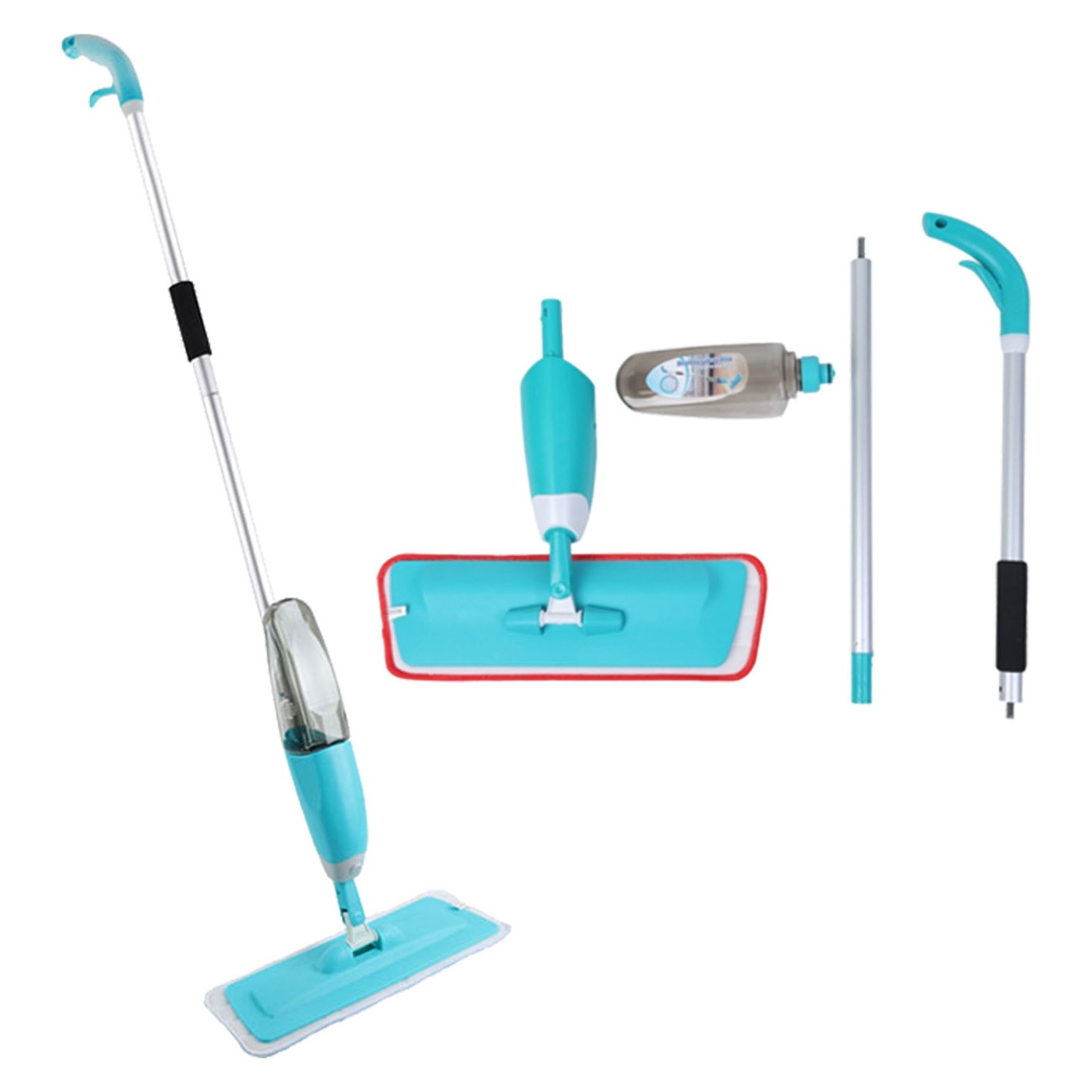 Sprey Mop Temizlik Seti  1 Yedek Mop Bez (5271)