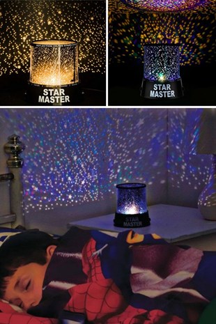 Star Master Projeksiyon Yıldızlı Gece Lambası (5271) Star Master Projeksiyon Yıldızlı Gece Lambası (5271)