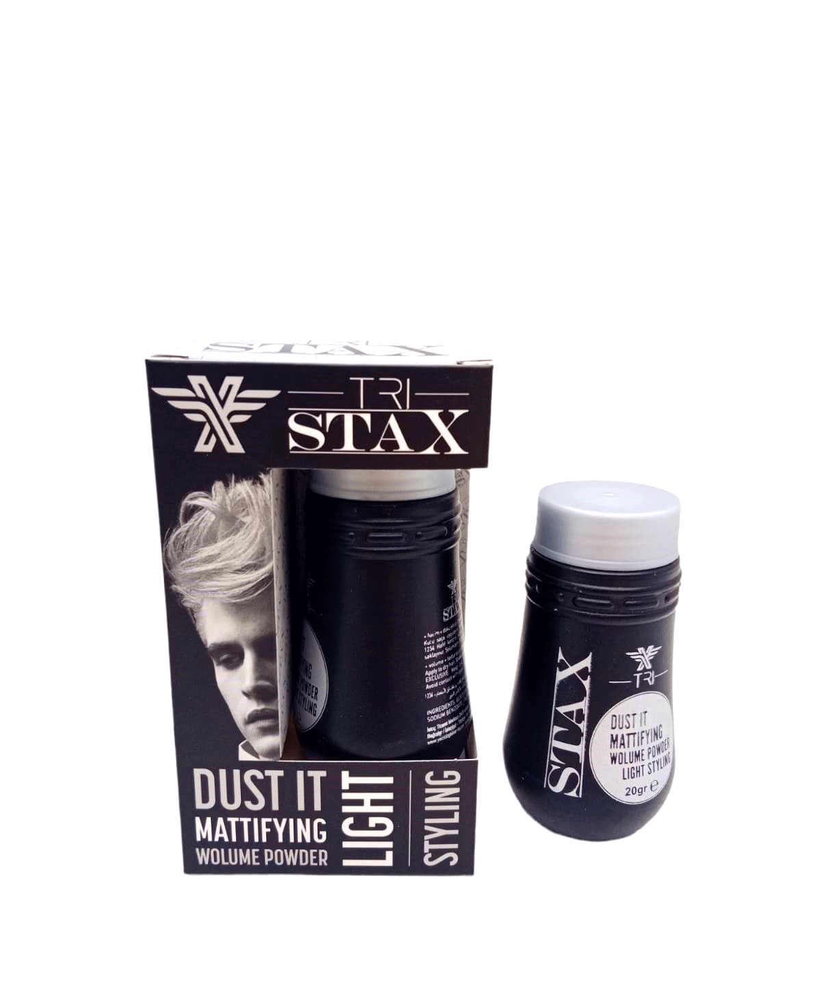 STAX WAX LIGHT PUDRA SİYAH KUTU SAÇ ŞEKİLLENDİRİCİ 20GR (5271)