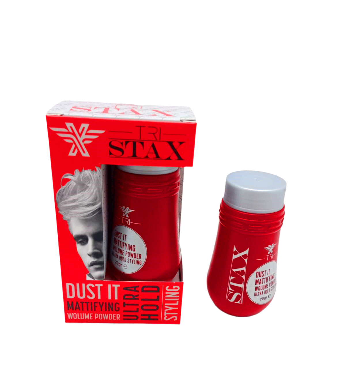 STAX WAX ULTRA HOLD PUDRA KIRMIZI KUTU SAÇ ŞEKİLLENDİRİCİ 20GR (5271)