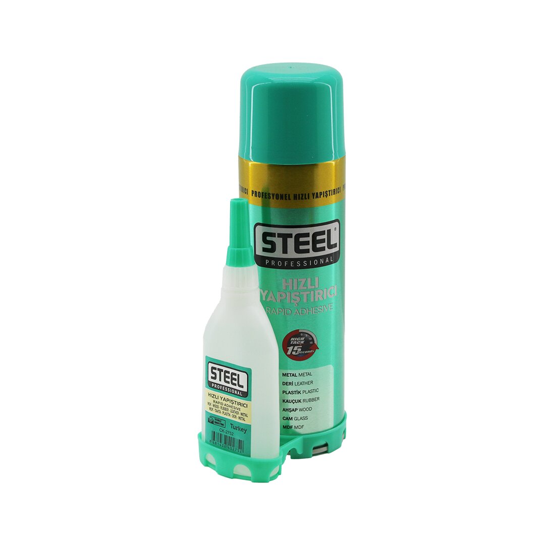 STEEL CK-2769  500ML+ 100GR  HIZLI YAPIŞTIRICI (5271)