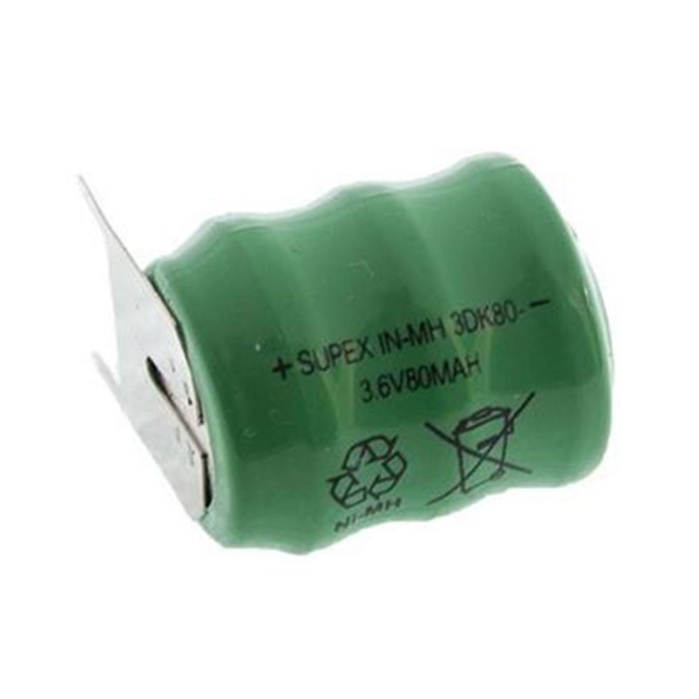 SUPEX 3DK80 3.6 VOLT 80 MAH BIOS PİLİ (5271)