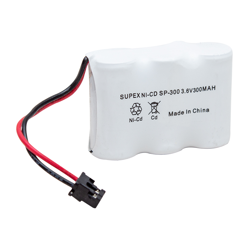 SUPEX NI-CD 3LÜ KISA AÇIK 3.6V 300 MAH TELSİZ TELEFON PİLİ (SP-300) (5271)