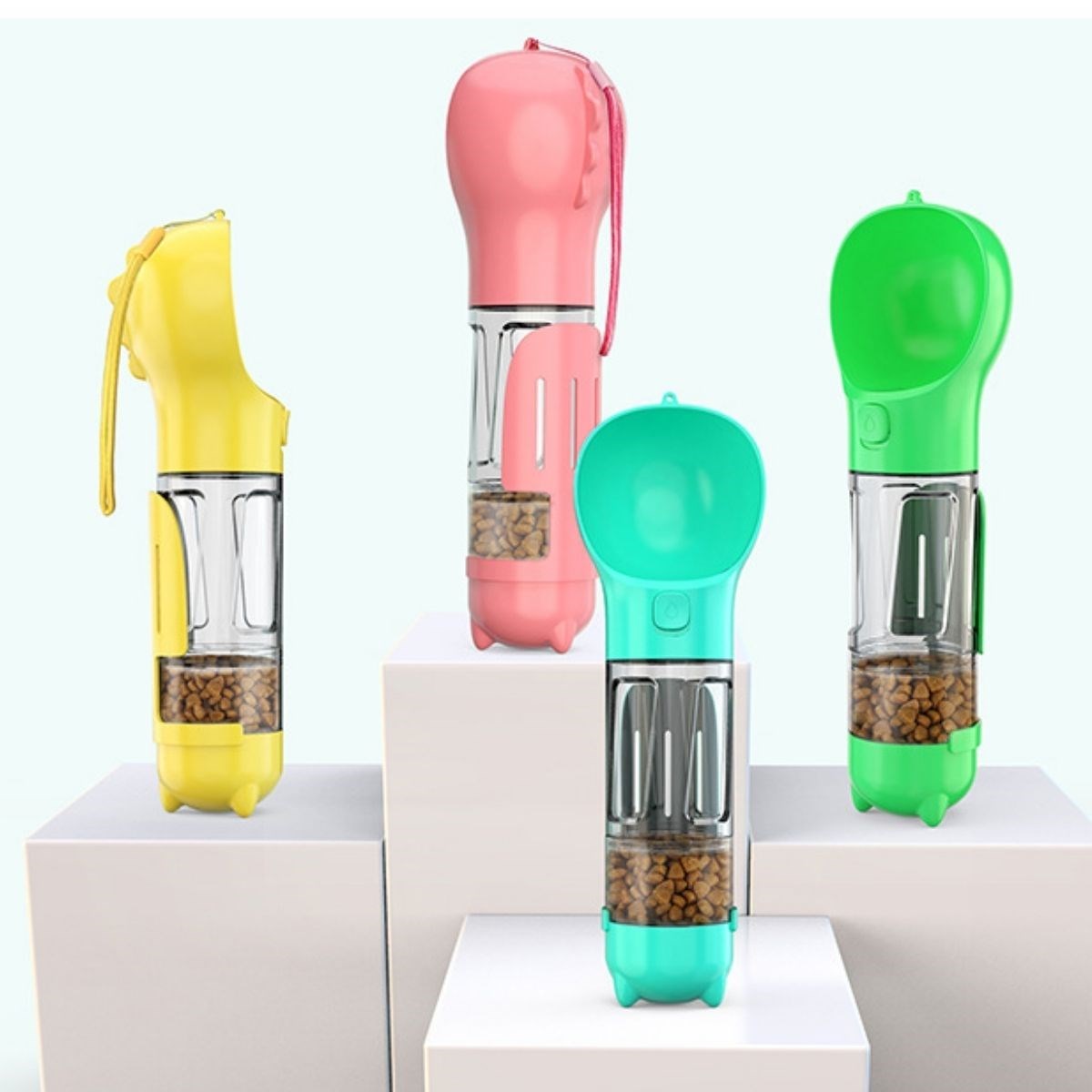 Taşınabilir Hazneli Mama Kaplı ,Kaka Poşetli Kedi,Köpek Suluğu-300ml (5271) Taşınabilir Hazneli Mama Kaplı ,Kaka Poşetli Kedi,Köpek Suluğu-300ml (5271)