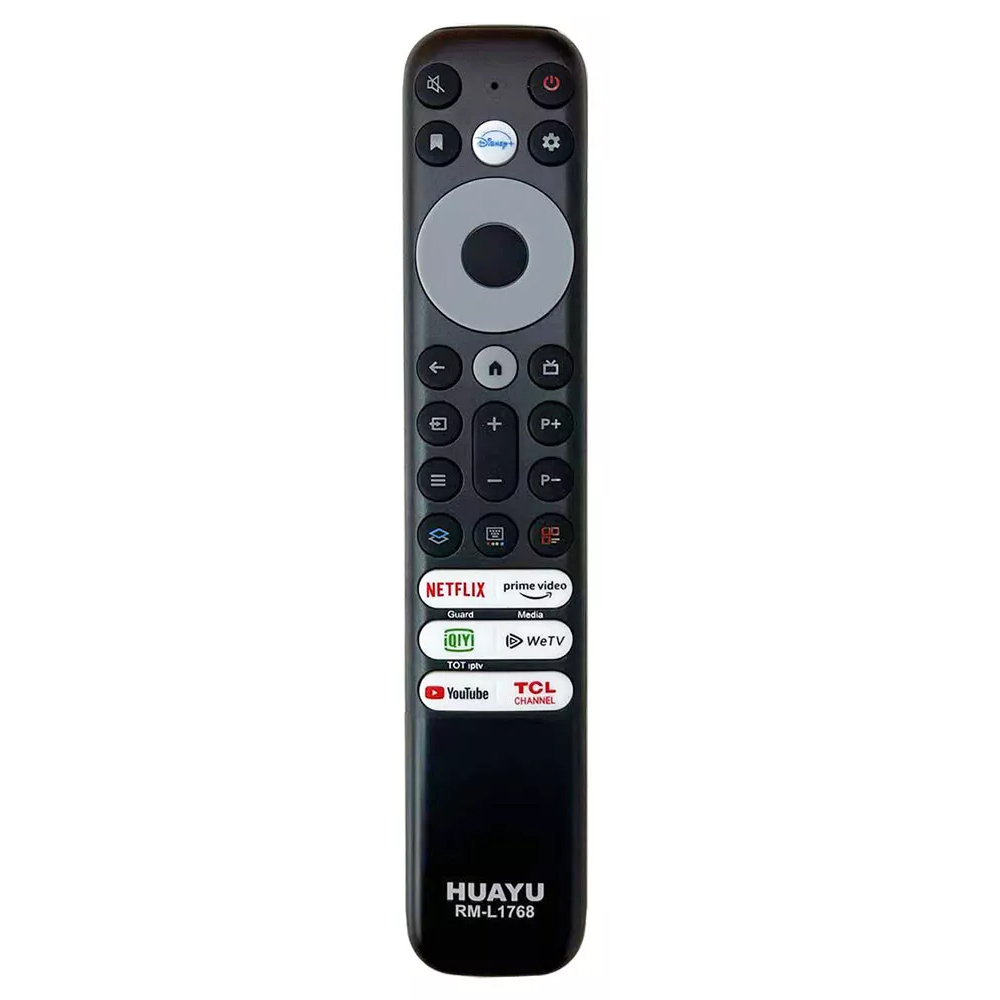 TCL RM-L1768 SES KOMUTSUZ TCL RC902V RMR1 NETFLIX-PRIME VIDEO-GUARD-MEDIA-YOUTUBE TUŞLU LCD LED TV KUMANDASI (5271)