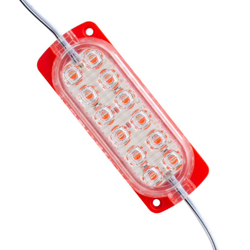 TEK RENK KIRMIZI MODÜL LED 2835 24 VOLT 2.4 WATT (5271)