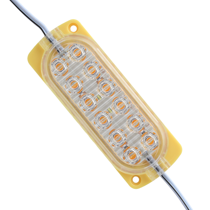 TEK RENK SARI MODÜL LED 2835 24 VOLT 2.4 WATT (5271)