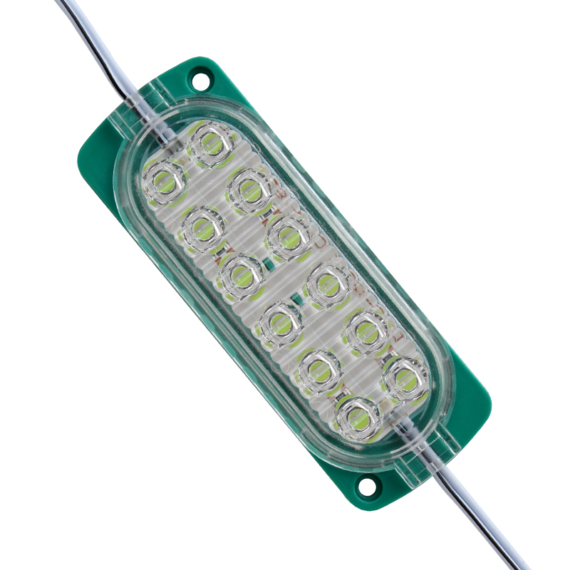TEK RENK YEŞİL MODÜL LED 2835 24 VOLT 2.4 WATT (5271)