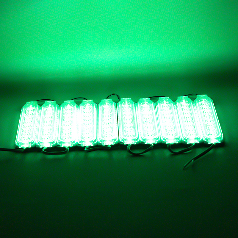 TEK RENK YEŞİL MODÜL LED 14*32.5 2835 24 VOLT 2.4 WATT (5271)